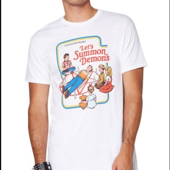 NWT Let's Summon Demons T Shirt for HALLOWEEN - Picture 10 of 10